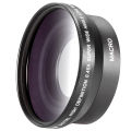62mm 0.43X Wide Angle Macro Conversion Lens for sony HDR-XR520 VHDR-CX7 HDR-SR5 nikon canon pentax olympus DSLR camera.