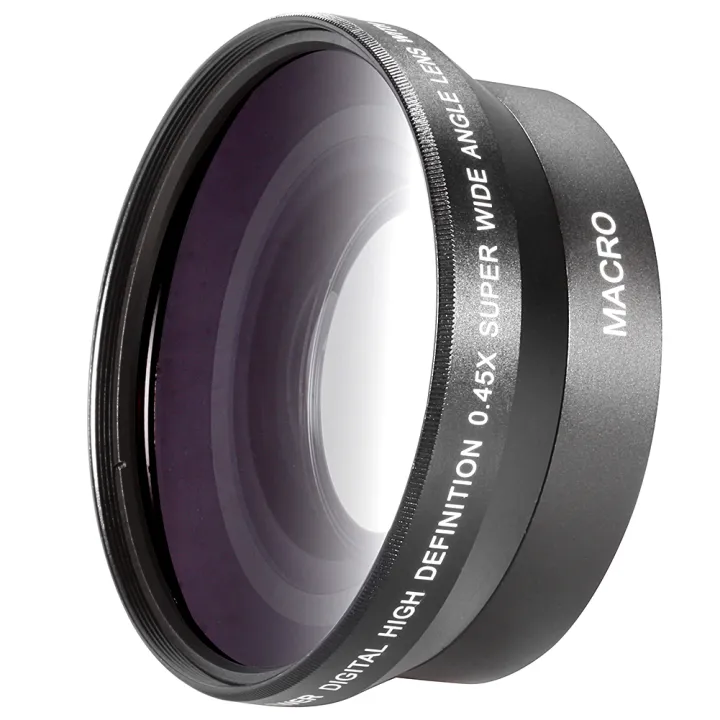 62mm%200.43X%20Wide%20Angle%20Macro%20Conversion%20Lens%20for%20sony%20HDR-XR520%20VHDR-CX7%20HDR-SR5%20nikon%20canon%20pentax%20olympus%20DSLR%20camera%20-%20Image%203