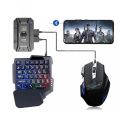 5 in 1 Bluetooth Gaming Keyboard Mouse Converter Combo for Smartphone, play your mobile games using the keyboard and the mouse Gaming Accessory Kit  (Multicolor, For Android, iOS). 