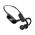 OWS open bone conduction does not enter the ear can be inserted into the memory sports bluetooth headset waterproof noise reduction wireless ear hanging.