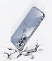 For Samsung Galaxy A33 5G back cover wristband fashion shiny Maple Leaf plating square bumper phone case soft TPU silicone shockproof protective cover.