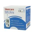 Sinocare Safe Accu Blood Glucose Test Strips – 25 & 50 PCS Accurate Sugar Monitoring Strips.