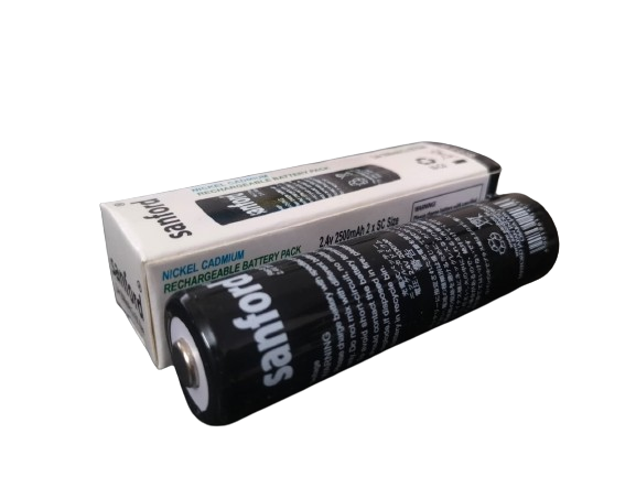 Sanford 2xSC Size 2500mAh 2.4V Torch Light Rechargeable Battery, Pack of 1