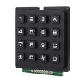 Matrix keyboard, 16-key keyboard modules 4x4 buttons External keyboard Microcontroller keyboard for MCU. 