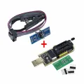CH341A XTW100 24 25 Series EEPROM Flash BIOS CH341 USB Programmer Module + SOIC8 SOP8 Test Clip For EEPROM 93CXX / 25CXX / 24CXX. 