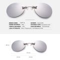Clip On Nose Glasses Round Rimless Matrix Morpheus Sunglasses Mini Frameless Vintage Men Eyeglasses UV400.