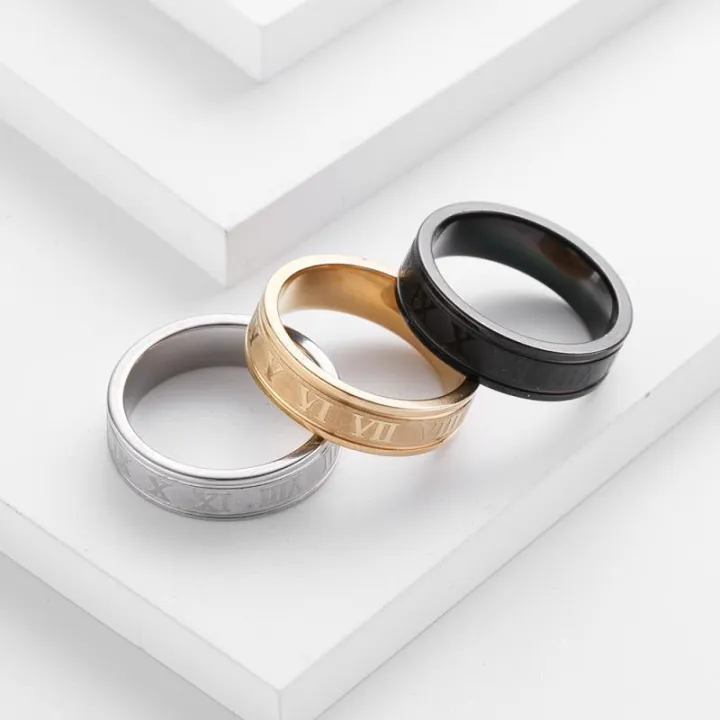 European%20and%20American%20cross-border%20titanium%20steel%206mm%20roman%20numeral%20ring%20fashion%20men's%20tide%20ring%20corroded%20stainless%20steel%20ring%20women%20-%20Image%204