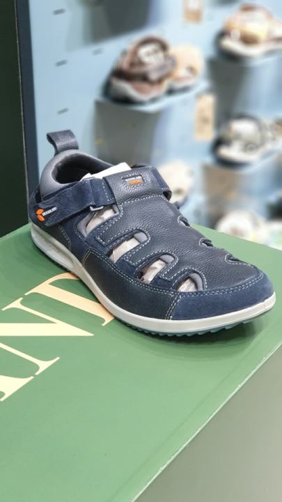 Woodland Leather Sandals For Men - 4270122 Navy