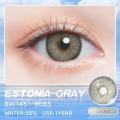 New Estonia Gray Color Contact Lens With Regular Kit Box For Men and Women. 1 Pair Color Contact Lens For Eye Makeup and Cosmetics.New Fashion Eye Exclusive Estonia Series. #estonia. 