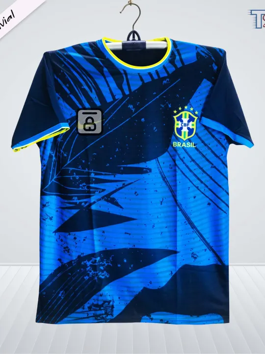 Brazil%20Short%20Sleeve%20Football%20Jersey%20For%20Man%20-%20Half%20Sleeve%20T%20Shirt%20-%20Brazil%20Jersey%20-%20Image%204