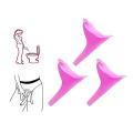 Portable Female Urinal Funnel Ladies Woman Standing Up Hygienic Urine Device.
