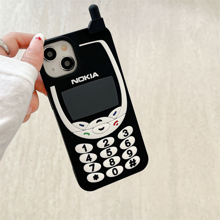 Creative%20and%20fashionable%20simulation%20mobile%20phone%203D%20personality%20Case%20for%20iPhone%2016%2015%20Pro%20Max%2014%2013%2012%20Pro%2011%20Soft%20Cover%20-%20Image%207