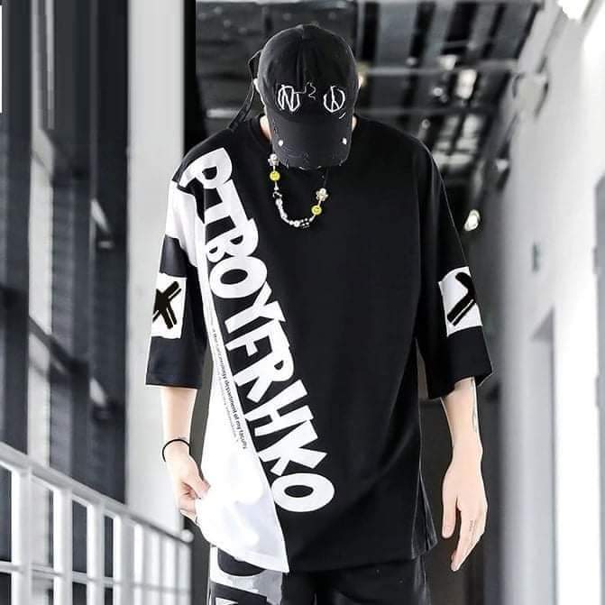 Drop Shoulder  Half  Sleeve T-Shirt for Men