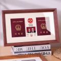 Marriage Certificate Photo Frame Decoration Anniversary Marriage Registration Photo Marriage Certificate Couple Certificate Decoration Gift. 