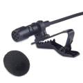 Lavalier Lapel Microphone Clip-on Omnidirectional Condenser Mic for Apple IPhone IPad IPod Touch Samsung Windows Devices. 