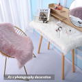 Fluffy Fur Carpet Rugs, Soft Hairy Fur Rugs Washable Faux Fur Rug For Kids Bedroom Home Decoration Sofas Cushions Mat Soft Carpet Sheepskin Rug (1pc , 3x2 feet). 