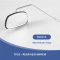 Bike Bicycle Cycling Riding Mirror Helmet Mount Rearview Rear View Eyeglass.