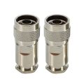4 Pcs N Type Male Clamp RG8 LMR400 RG165 RG213 7D-FB RF Coaxial Connector. 