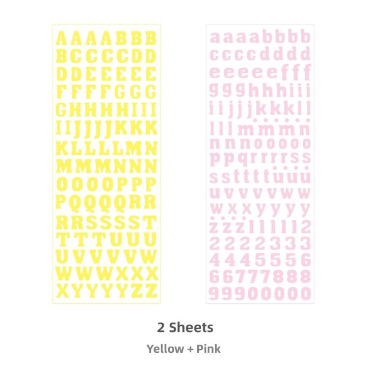 RHS%20Online%202PCS%20Retro%20Number%20Alphabet%20Series%20PVC%20Stickers%20Album%20Diary%20Journal%20Decorative%20Crafts%20Scrapbooking%20DIY%20Sticker%20-%20Image%205