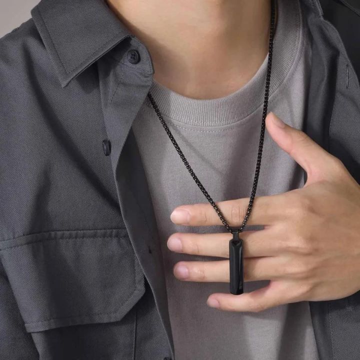Trendy%20Simple%20Stainless%20Steel%20Black%20Cross%20Pendant%20Chain%20%20Necklace%20For%20Men%20-%20Image%202
