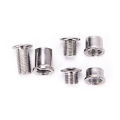5 Pairs Crankset Bolts Crank Bolts Bike Chainring Bolts Bicycle Crank Screws Nut.