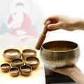 【Daily Necessities For Anyone Store】Yoga Instrument Singing Bowl Meditation Buddha Bowl Copper Bowl Copper Buddha Sound. 