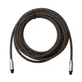 5m Digital Optical Audio Cable Fiber Optic OD6.0 Toslink Cable for CD DVD New.