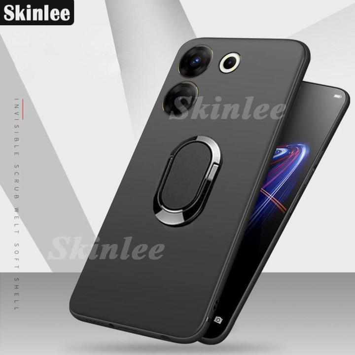 Phone Case for Tecno Camon 20 Pro Back Cover Stand Cover Bracket Finger Ring Casing for Tecno Camon 20Pro Phone Cases
