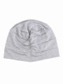 【Pioneer Gong】Women Modal Cotton Turban Ladies Night Sleep Hat Full Cover Inner Hijab Caps Muslim Stretch Beanie Cancer Hair Loss Chemo Cap. 