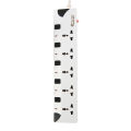 CLICK Safe 5 Point Multiplug Extension Cord 5skt Port Multi Plug Socket.