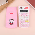 Sanrio Kawaii Hello Kitty Scientific Calculator Voice Computer Multifunctional Office Electronic Calculator For Girls And Boy. 