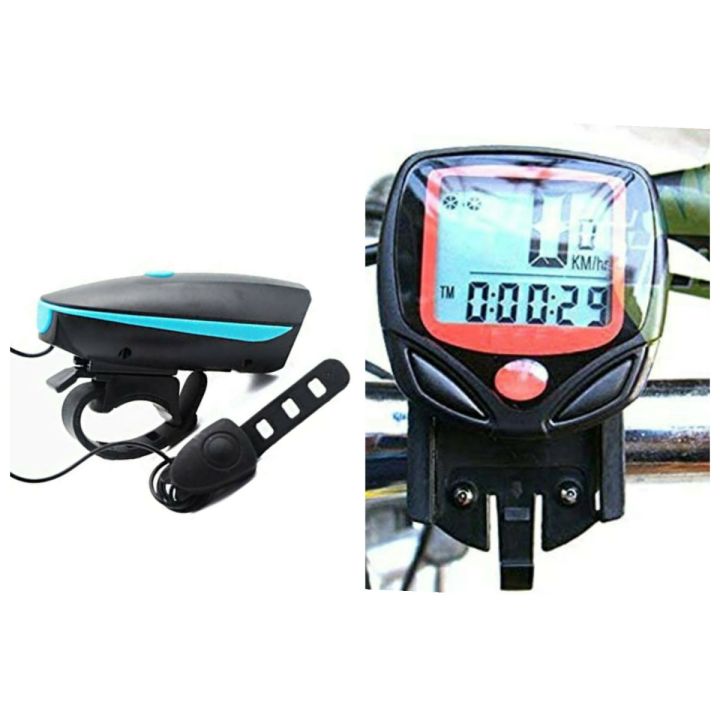 Wonderful Winter Combo for Cycle 1Horn light+1Speed Meter | Daraz.com.bd
