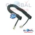 Telephone Receiver Telephone Card Cord Cord Cord Cable Simply Spiral Receiver Connecting Rj11 Spring Is Only 4.5 Feet Long..