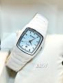 Exclusive White Colour Ceramic Original Material Auto Date Fashionable Man Watch. 