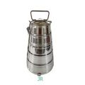 5-Tier Mandira Stainless Steel Lunch Box Food Carrier indian.