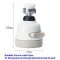 Multifunctional Kitchen Faucet Tap with Water Purifier - 360° Rotating, 3-Level Water Flow, Filtered Water. 