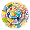 50 hats, graffiti, personality, cross-border cartoons, cute, children's goo cards, DIY phone cases, suitcase stickers, waterproof. 