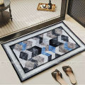 China 3D Door Mat Paposh Doormat Water Absorbent Floor mat 16 * 24 inch anti slip mat Red , Blue , Black , White Indoor mat Room mat Rugs carpet.
