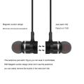 Magnetic music wireless Bluetooth headset with Mic For smart cellphone.