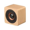 Q1 Wooden Mini Bluetooth Speaker Portable Wood Wireless Subwoofer Stereo Powerful Bass Sound Box Music Player Whosale. 