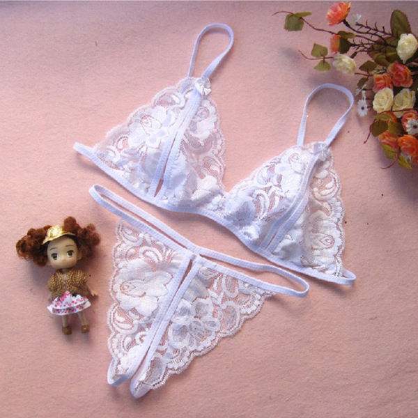 underwear%20free%20small%20three-point%20women's%20transparent%20lace%20bra%20underwear%20temptation%20split%20suit%20a%20generation%20of%20hair%20-%20Image%202