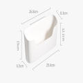 Non-punched Wall-mounted storage box Convenient Door-mounted Cabinet Plastic cabinet Wall-mounted Sundries storage for Kitchen organization Bathroom storage Home organization Small item storage. 