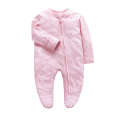Baby with double zipper head cotton home baby clothing children's jumpsuit pamas summer.