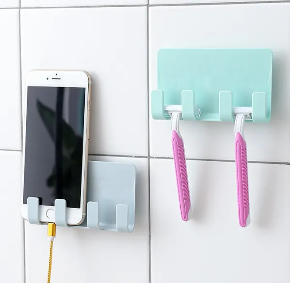 Mobile%20Phone%20Holders%20Phone%20Charger%20Wall%20Mounted%204%20Hooks%20Storage%20Hanger%20Rack%20Bathroom%20Hanging%20Holder%20Mobile%20charger%20stands%20wall%20-%20Image%203