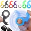 Spinner Stress Keychain Metal Idget Toy Kid Fingertip Spinning Keyring Finger Fidget Ring Relieve Anxiety Boredom Party Gift Hot Sales. 