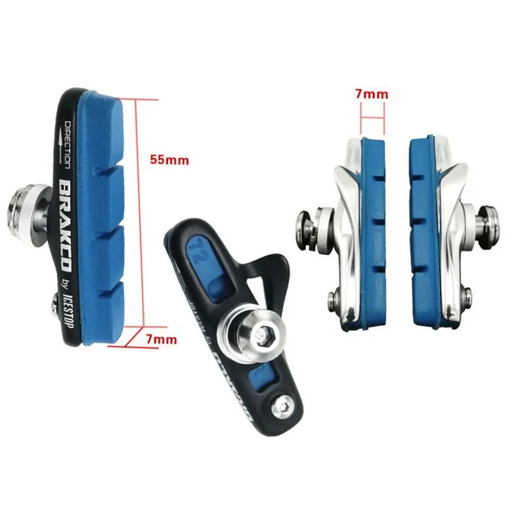 BRAKCO%20Carbon%20Fiber%20Wheel%20Brake%20Shoes%20Replaceable%20Noise%20Reduction%20Road%20Bike%20Carbon%20Wheel%20C%20Clamp%20Brake%20Pad%20for%20Brompton,galactic%20-%20Image%203