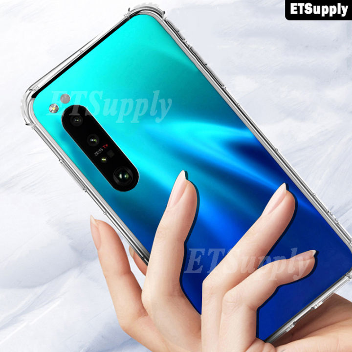 ETSupply%20Phone%20Case%20Sony%20Xperia%20Xperia%205%20III%20Case%20Transparent%20Case%20Shockproof%20Silicone%20Clear%20Casing%20for%20Sony%20Xperia%205iii%20Handphone%20Protective%20Cover%20Housing%20-%20Image%203