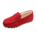 2022 Winter Bean Flat Cow Tendon Soft Bottom Plush Cotton Pregnant Women Lazy Mom Shoes.