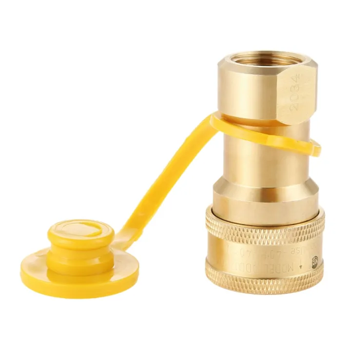 1/2%20Inch%20Solid%20Brass%20Gas%20Propane%20Quick%20Connect%20Disconnect%20Fitting%20Connector%20Adapter%20-%20Image%205