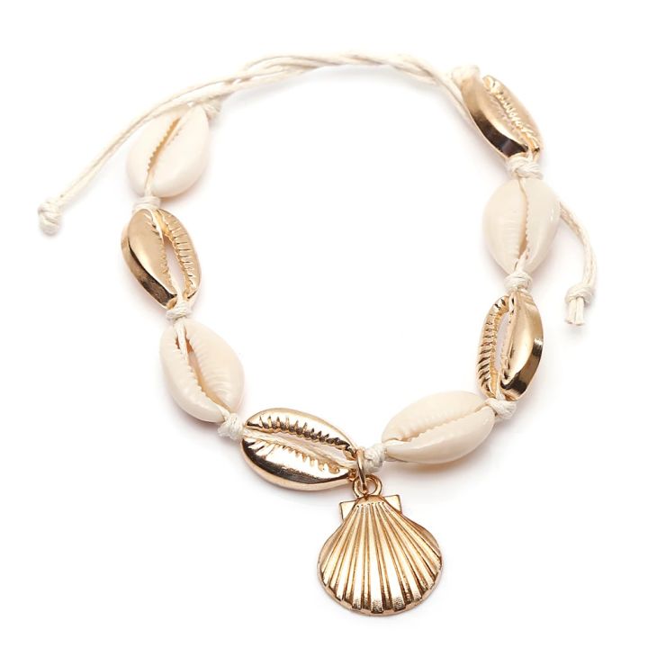 Shell%20Conch%20Rope%20Anklets%20For%20Women%20Foot%20Jewelry%20Summer%20Beach%20Barefoot%20Bracelet%20Ankle%20nupur%20payel%20-%20Image%202